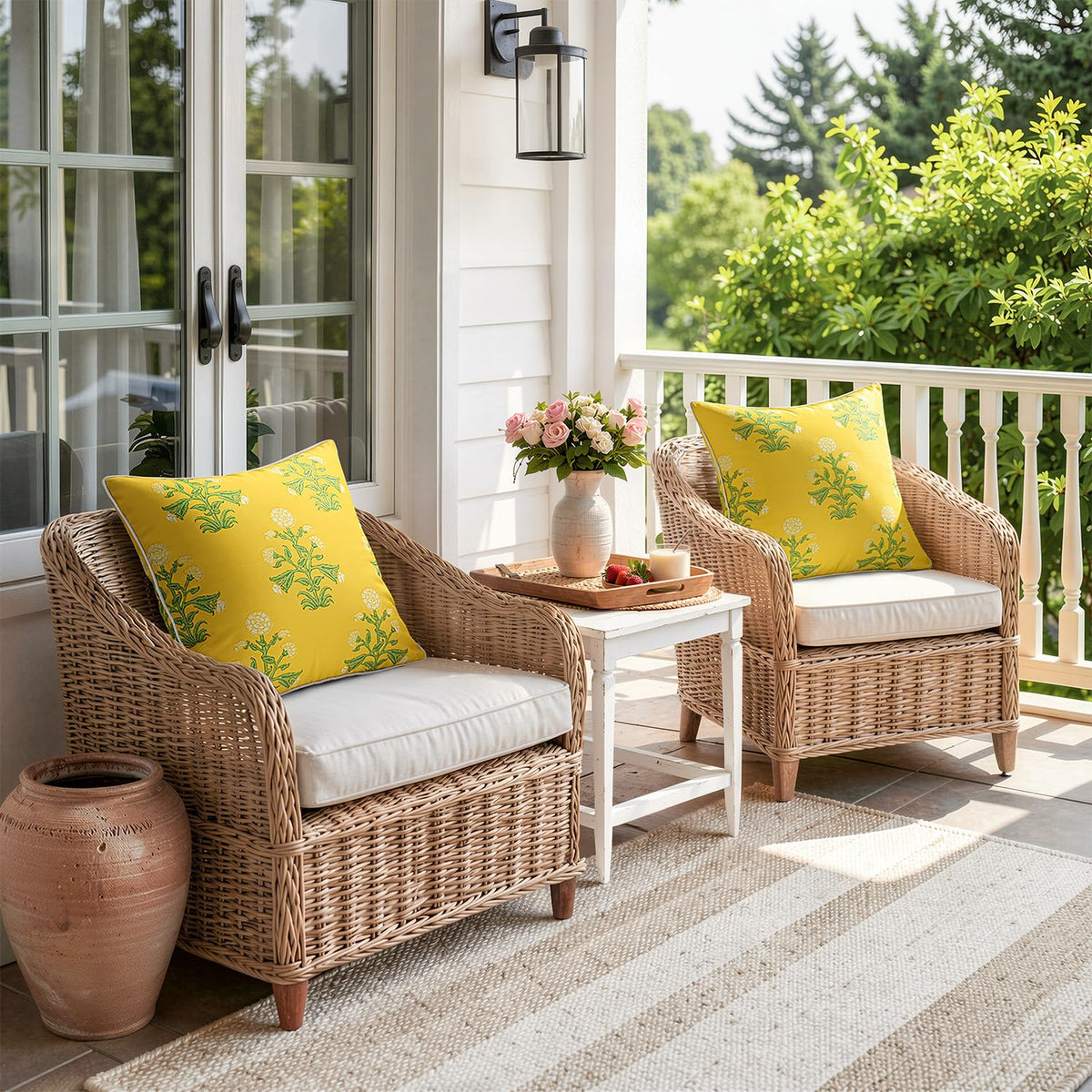 MIULEE UV protection helps colors stay vibrant on sunny patios