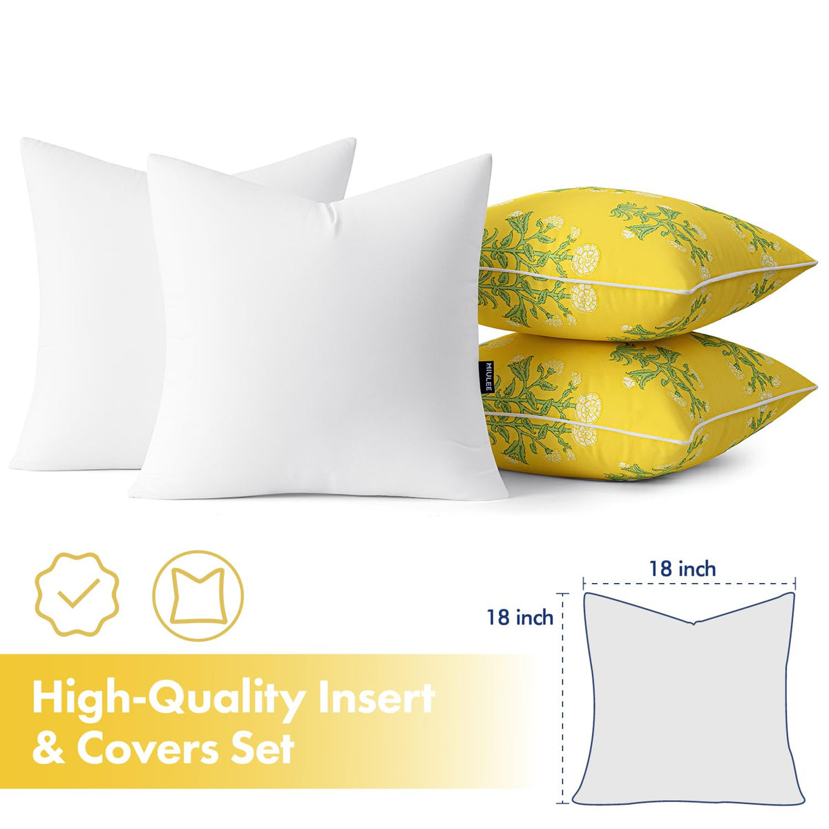 MIULEE PU-coated fabric keeps outdoor cushions dry and weather-ready