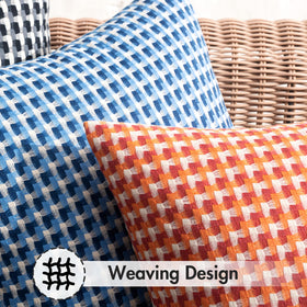 MIULEE woven texture detail adds depth to indoor and outdoor spaces