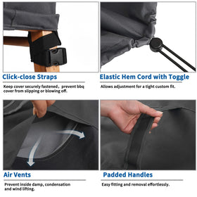 Miushion 2-pack keeps outdoor chairs protected in all seasons.
