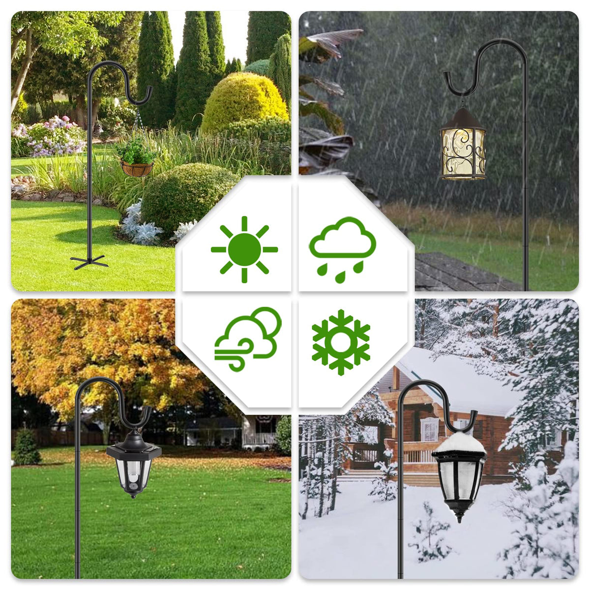 MIUVIBENI seven-prong base anchors in soft soil for stability
