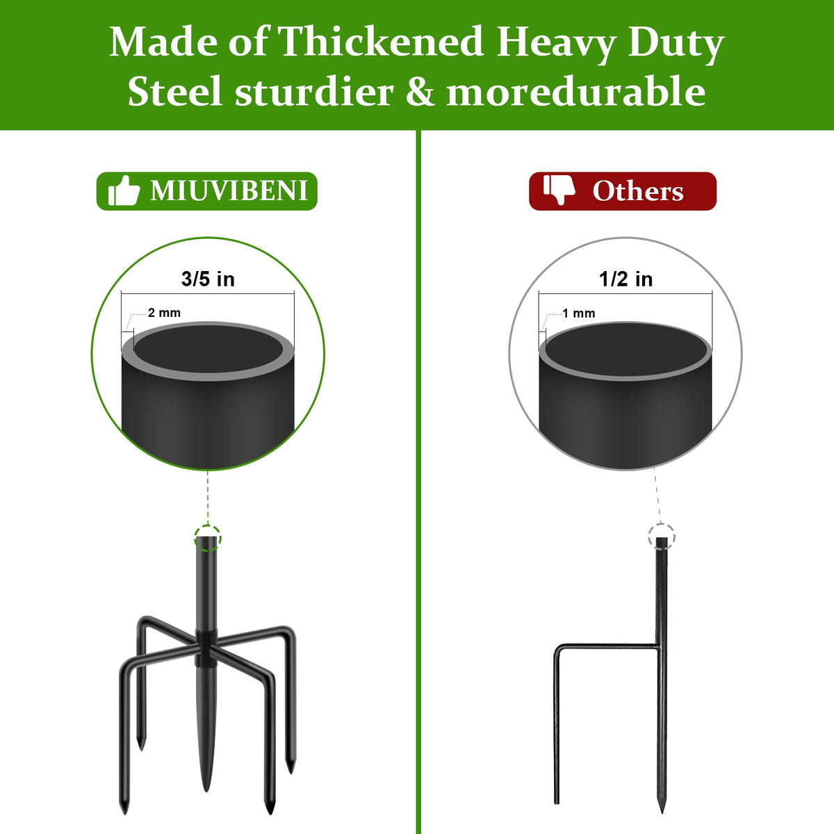 MIUVIBENI solar lantern hanging setup keeps exterior lighting neatly elevated.