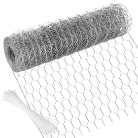 Miuwauer chicken wire long roll for customizable fences