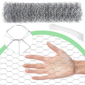 Miuwauer galvanized wire fence demonstrates easy shaping for custom enclosures.