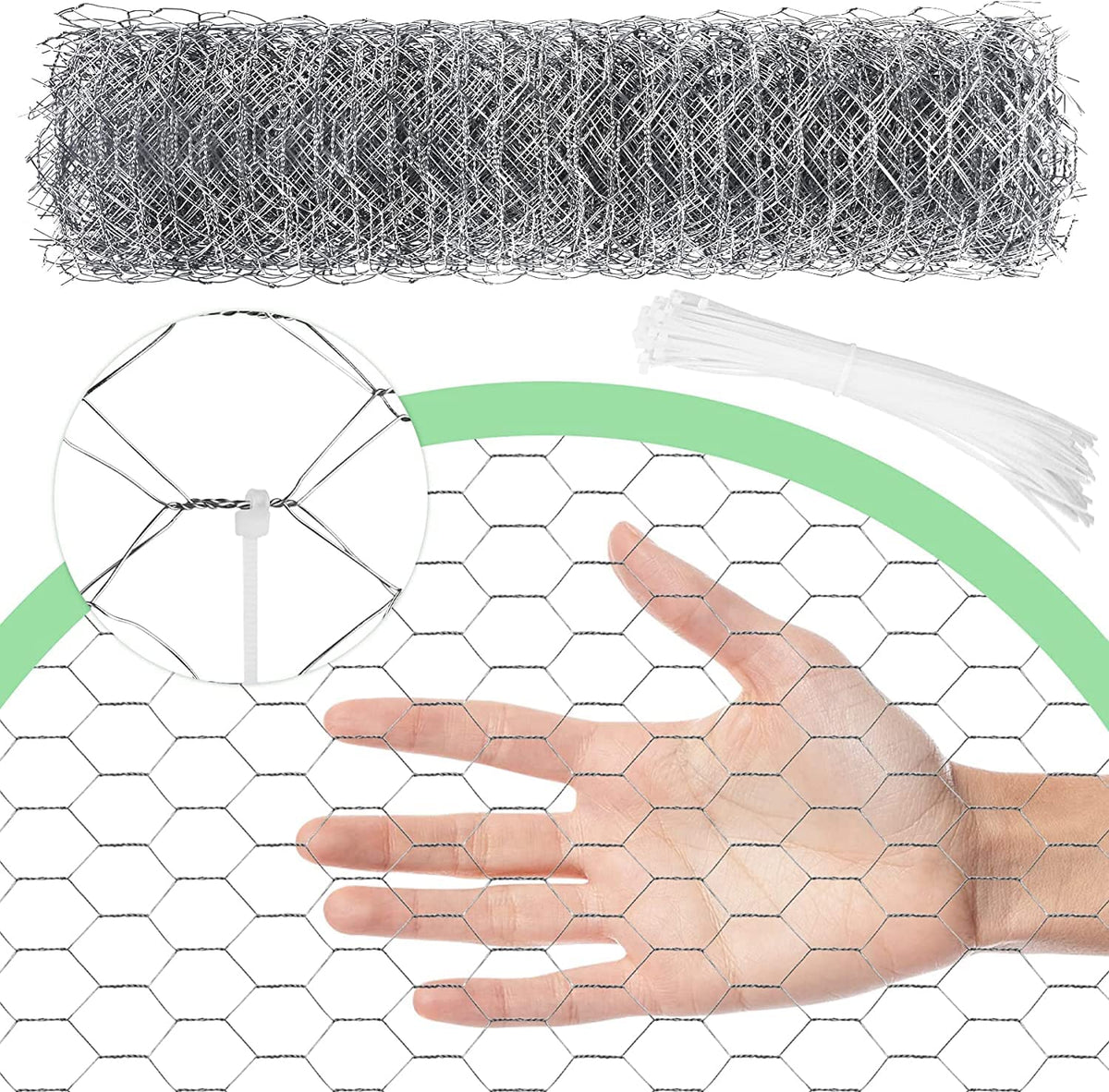 Miuwauer garden fence setup shows versatile containment for pets and crops.