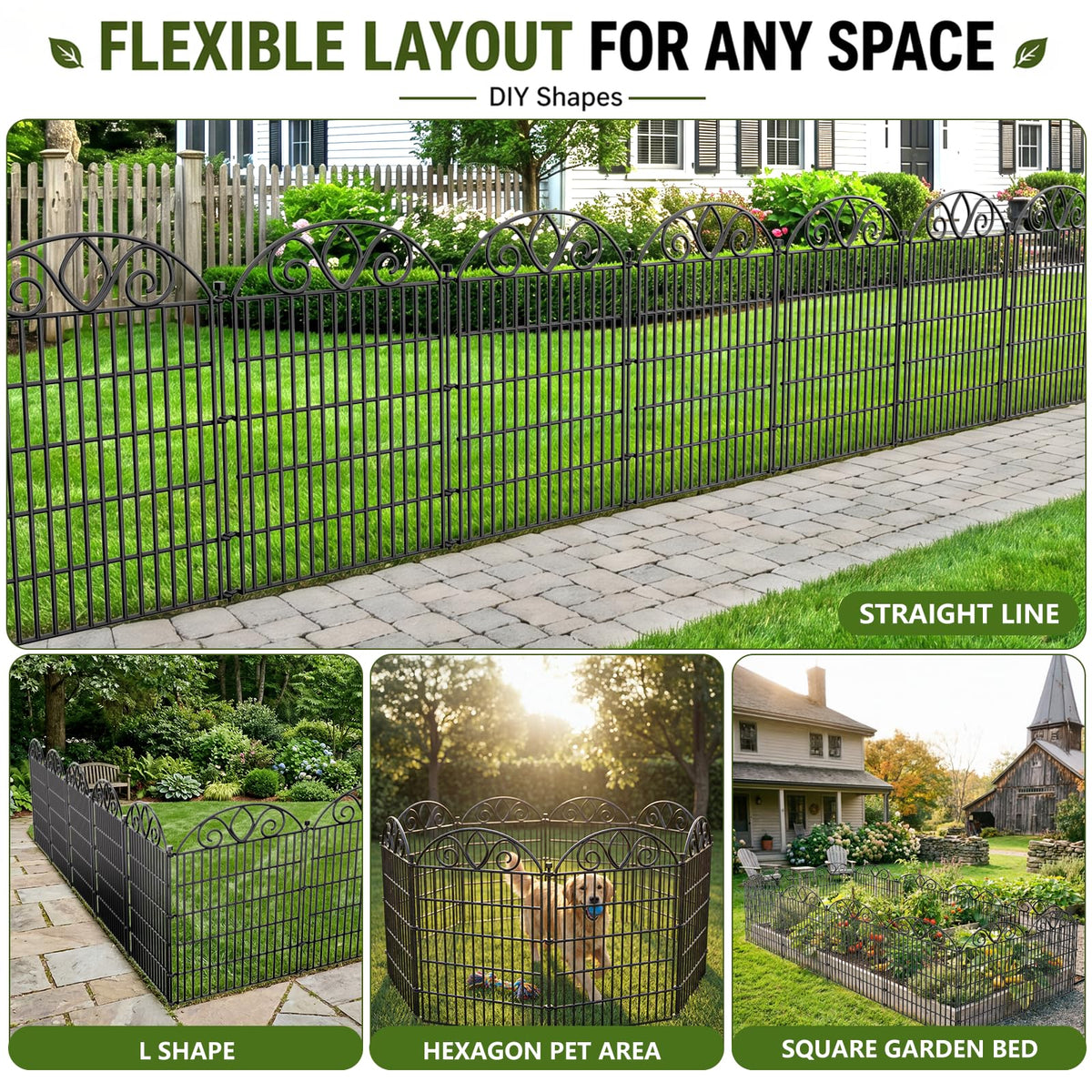 MIWEVRO pet barrier fencing creates a safe dog enclosure solution.