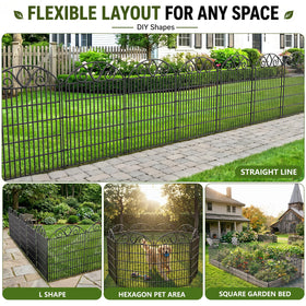MIWEVRO pet barrier fencing creates a safe dog enclosure solution.