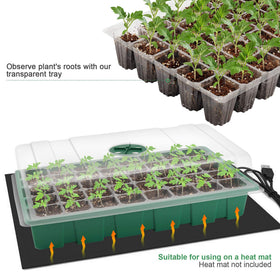 MIXC 400 cell seedling kit suitable for indoor or greenhouse use.