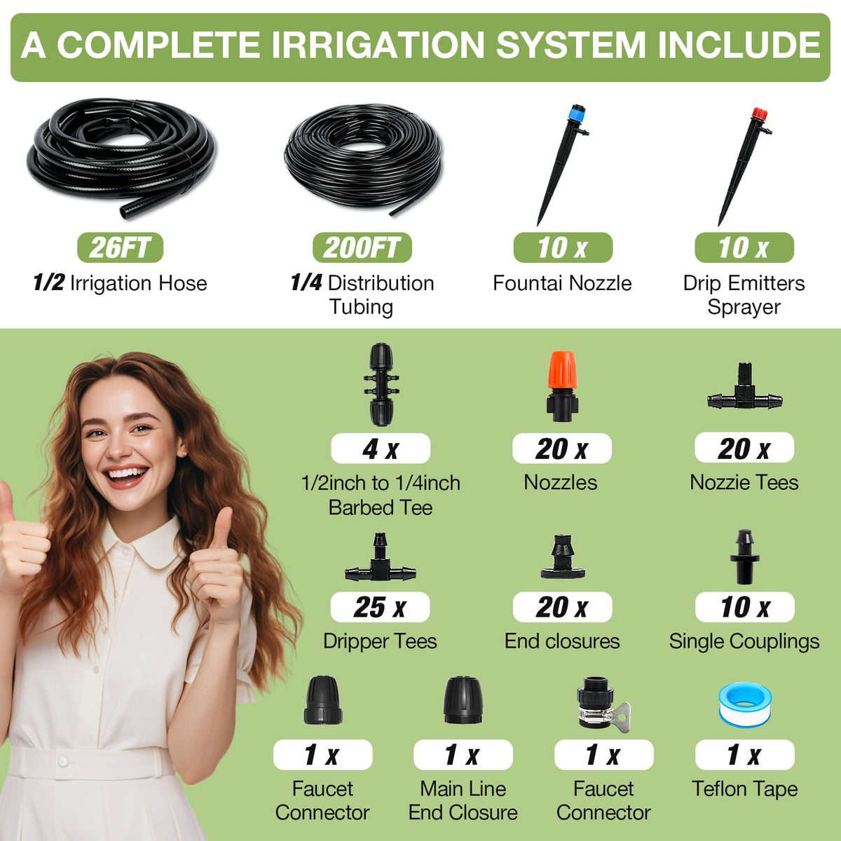 MIXC barbed fittings enable secure, leak-free connections