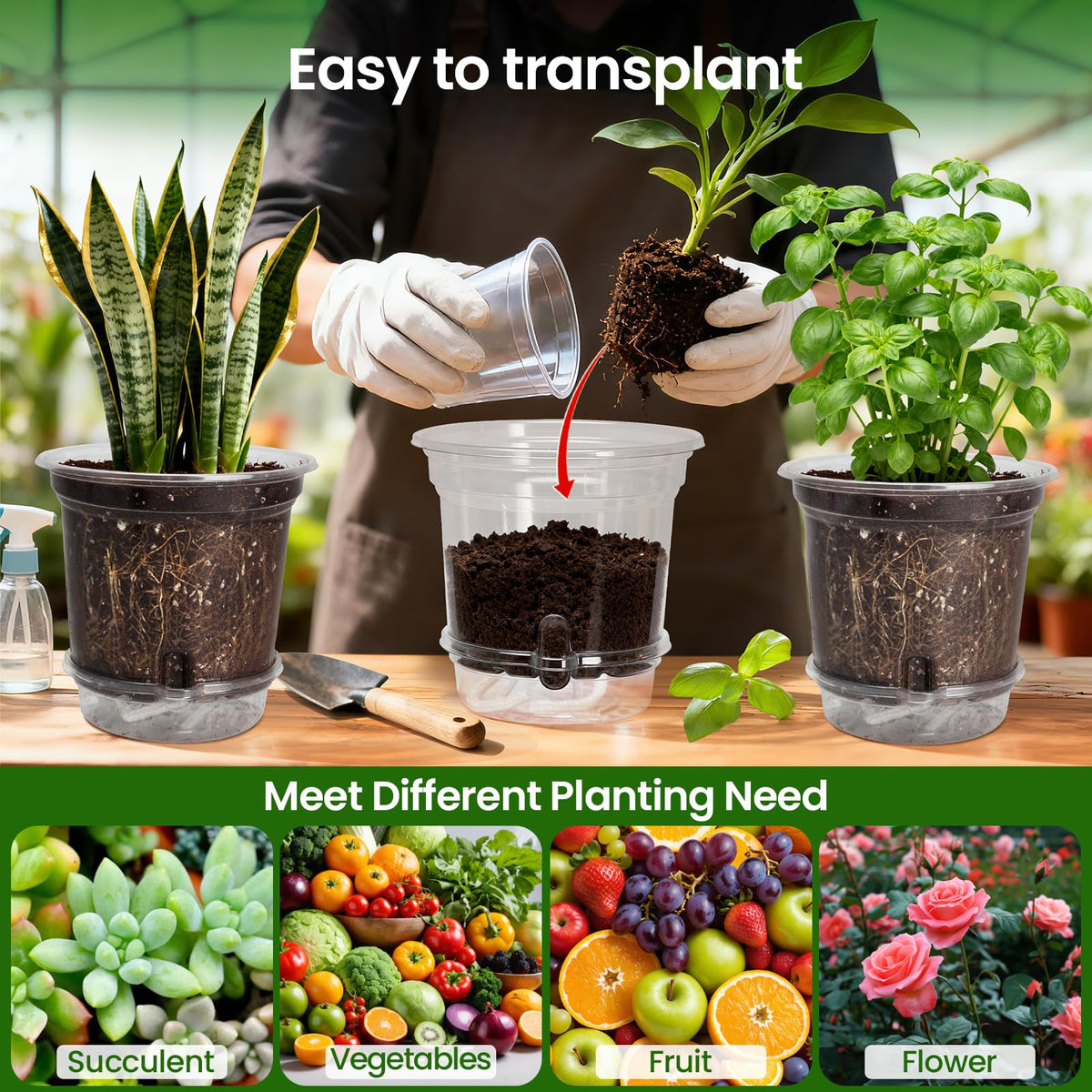 MIXC 12-pack set with bottom tray and wick rope for easy reuse