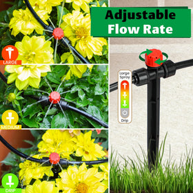 MIXC detachable-head emitter simplifies cleaning and maintenance.