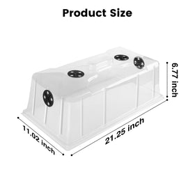 MIXC dome with four adjustable vents for humidity control.