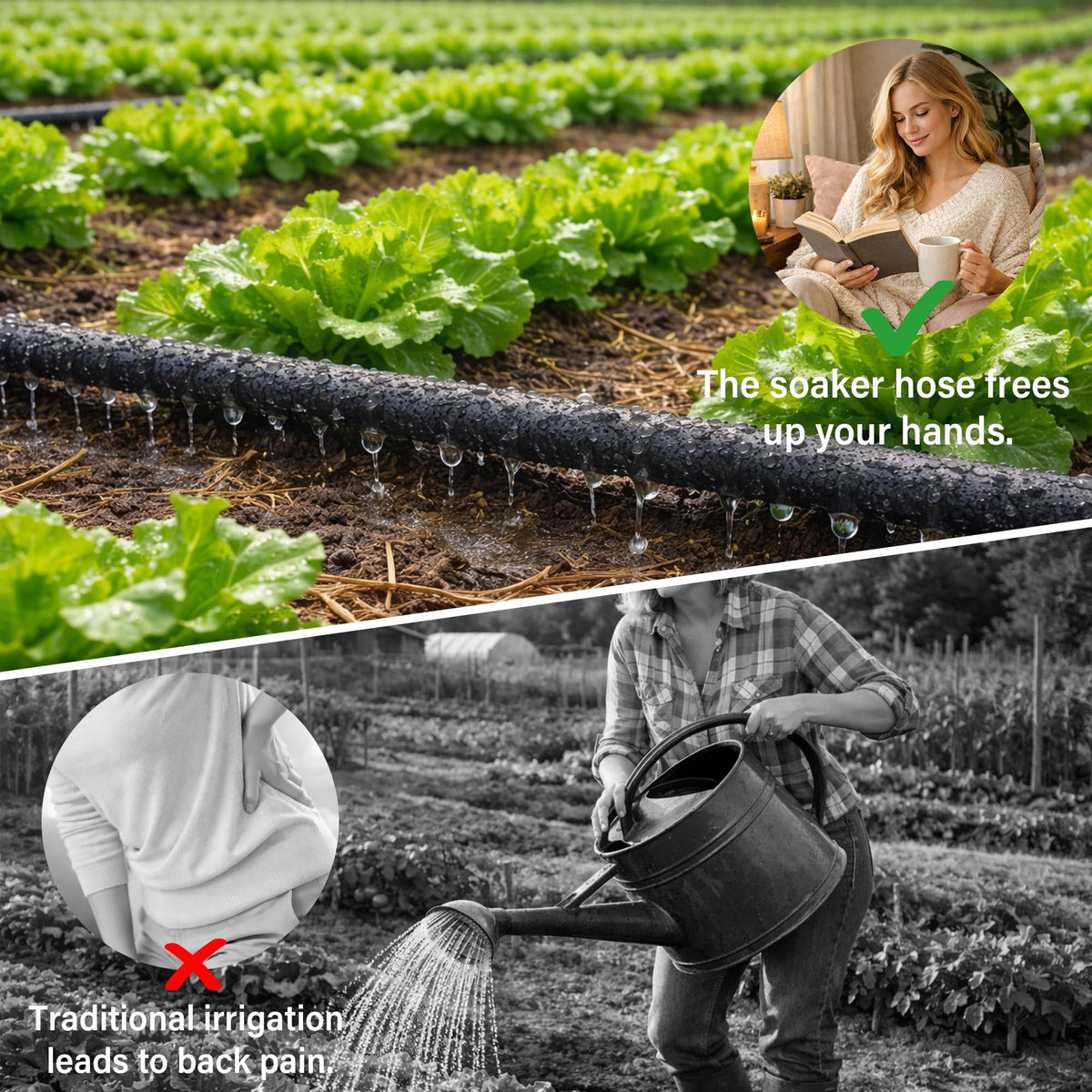 MIXC 4-way barbed tee facilitates clean branching