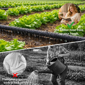 MIXC 4-way barbed tee facilitates clean branching