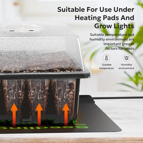 MIXC humidity dome for seed starting maintains moisture