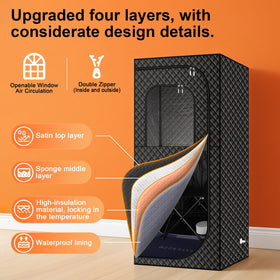 MIXC nine heating levels let you tailor sessions safely
