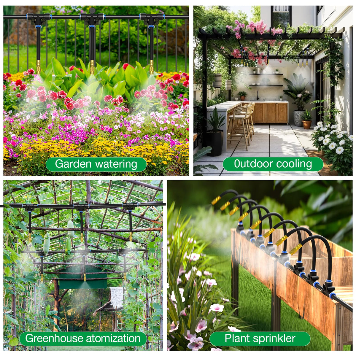 MIXC outdoor garden installation for raised beds and yards