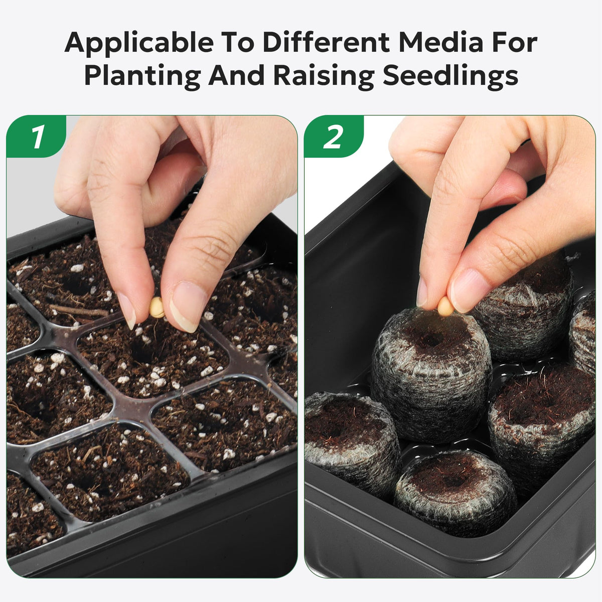 MIXC plant labels included for seed tracking and organization