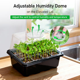 MIXC tray with drainage holes to prevent overwatering and promote healthy roots