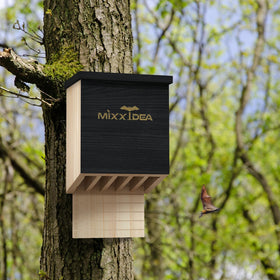 MIXXIDEA small bat colony habitat in a dual-chamber box