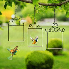 MIXXIDEA hanging chains with S-hooks enable flexible outdoor placement
