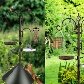 MIXXIDEA garden setup supports birdwatching from patio or yard.