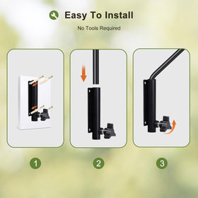 MIXXIDEA secure clamp prevents slipping on deck rails
