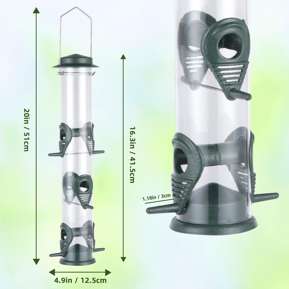 MIXXIDEA squirrel-resistant shell protects seed while attracting birds
