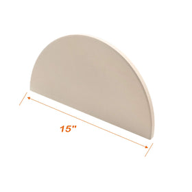 MixRBBQ two-pack deflectors boost even heat for pizzas and baking