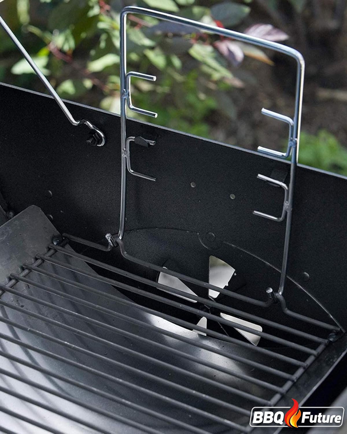 Compatibility guide showing broad Char-Griller model fit for MixRBBQ