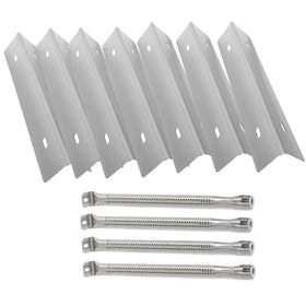 MixRBBQ heat plates 7-pack provide even heat for Napoleon Rogue and Prestige 500 grills.