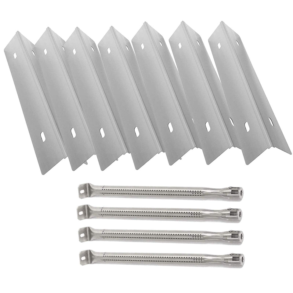 MixRBBQ heat plates 7-pack provide even heat for Napoleon Rogue and Prestige 500 grills.