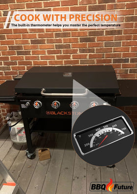 MixRBBQ reinforced hinge system provides durable, easy opening during busy grilling sessions.