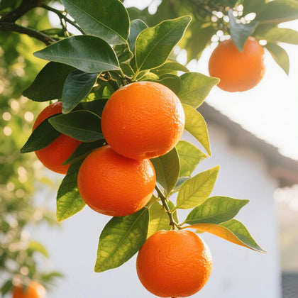 Mixrug Dwarf Orange Seeds packet ready for outdoor planting, ideal for home garden orchards.