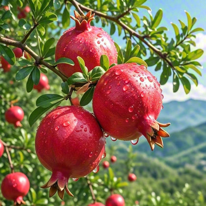 Mixrug Dwarf Pomegranate seeds pack ready for planting in your home garden.