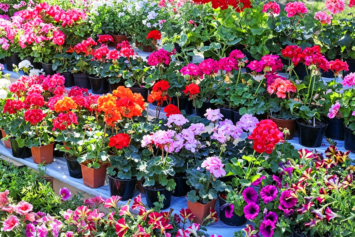 Mixrug geranium seeds suit gardeners across zones 3–9 for seasonal color.