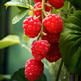 Mixrug Raspberry Seeds tolerant soil for easy garden setup