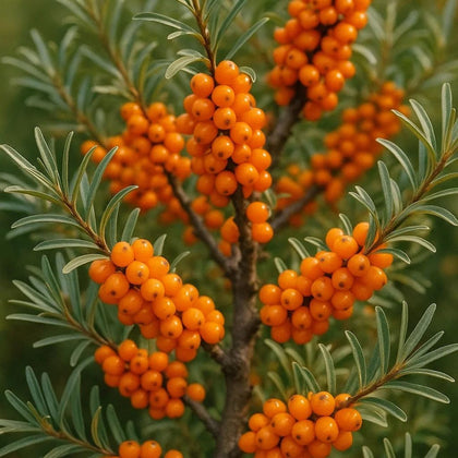 Mixrug sea buckthorn seeds pack ready for sowing in home gardens for tasty harvest