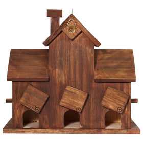 MIXUMON Bird house cleaning door in front for easy maintenance