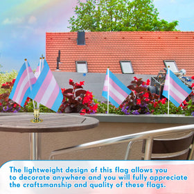 Mixweer 100-piece pride flag set for large events and gifts