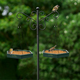 MIXXIDEA platform tray blends natural wood aesthetics with functional outdoor design.
