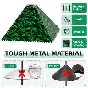 MIXXIDEA baffle hang option offers quick, flexible installation in green.