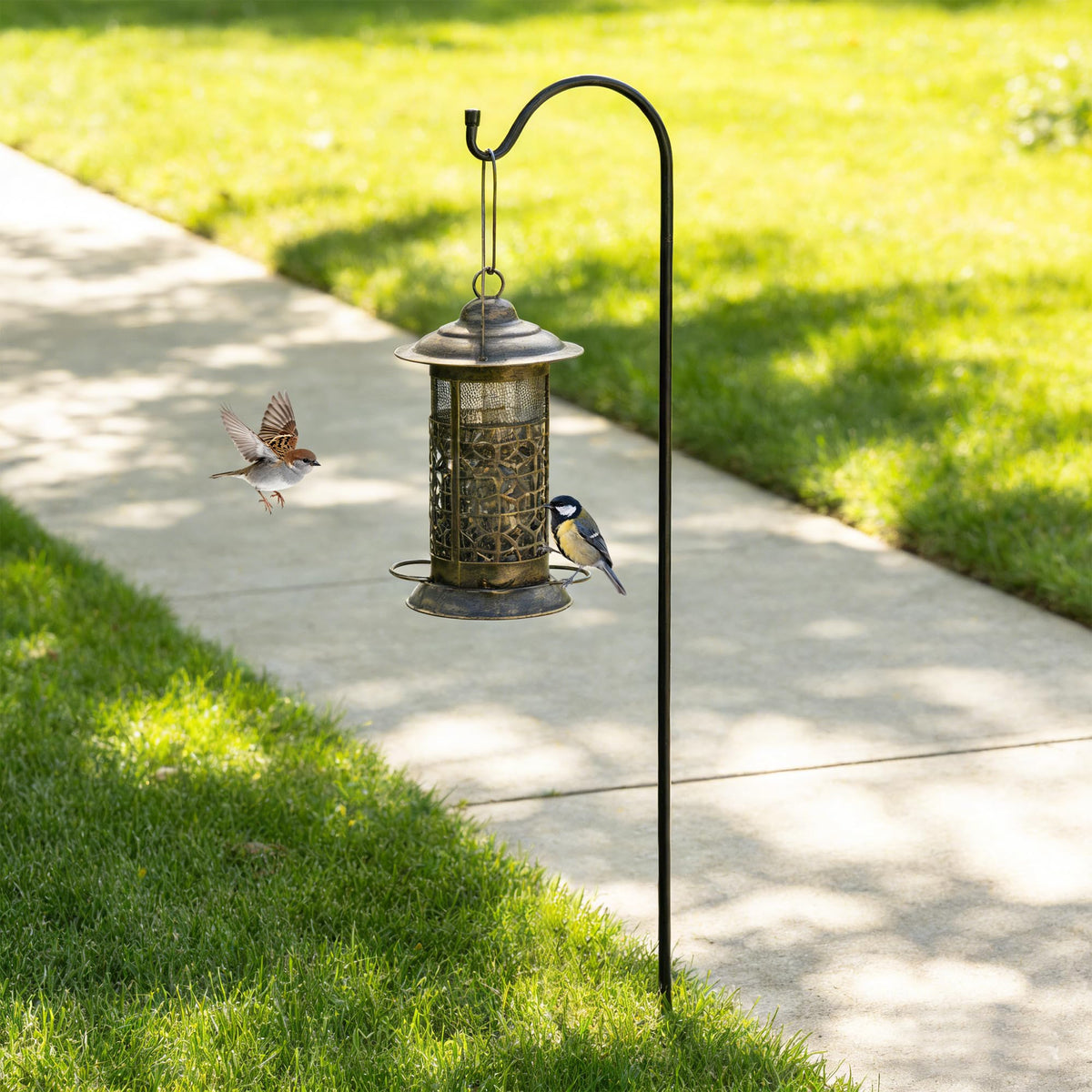 MIXXIDEA easy install no tools required for soil insertion.