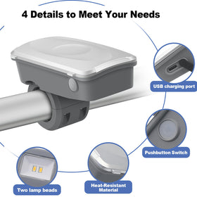 MIYOLO gift-ready grill light ideal for family barbecues
