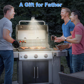MIYOLO compact, lightweight grill light for easy handling