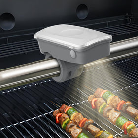 MIYOLO rechargeable grill light with 360° rotation for full grill visibility