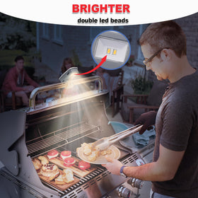 MIYOLO grill light with Type-C charging for convenient power on the go