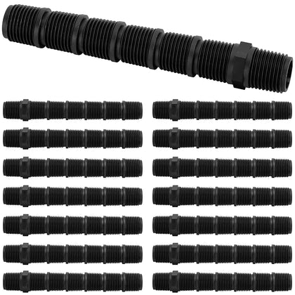 Mizelu 20-pcs sprinkler rise connectors for durable outdoor irrigation setups.