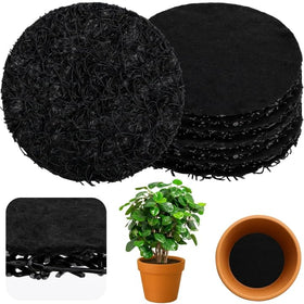 Mizelu drainage disc 9 inch maintains soil containment while improving drainage and aeration.