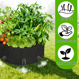 Mizelu breathable nonwoven fabric supports drainage and root health.